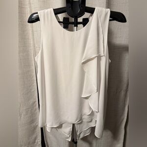 Peter Nygard Cream Layered Blouse